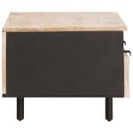Casa si Gradina - Mobilier - Mese si birouri - Masute de cafea - Masa de cafea cu sertar Alb 80 x 54 x 40 cm Lemn de mango solid - Infinity.ro