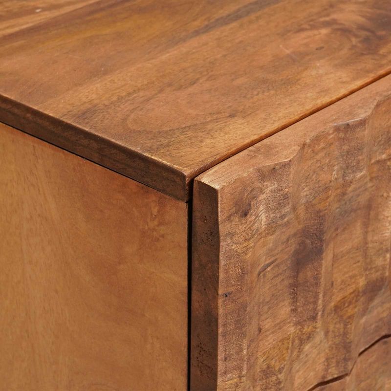 Casa si Gradina - Mobilier - Comode si corpuri - Noptiere - Dulap de noapte Maro 50 x 33 x 60 cm Lemn de mango solid - Infinity.ro