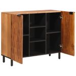 Casa si Gradina - Mobilier - Dulapuri si sifoniere - Dulapuri - Bufet Finisaj Acacia Maro 90 x 33,5 x 75 cm Lemn de mango solid - Infinity.ro