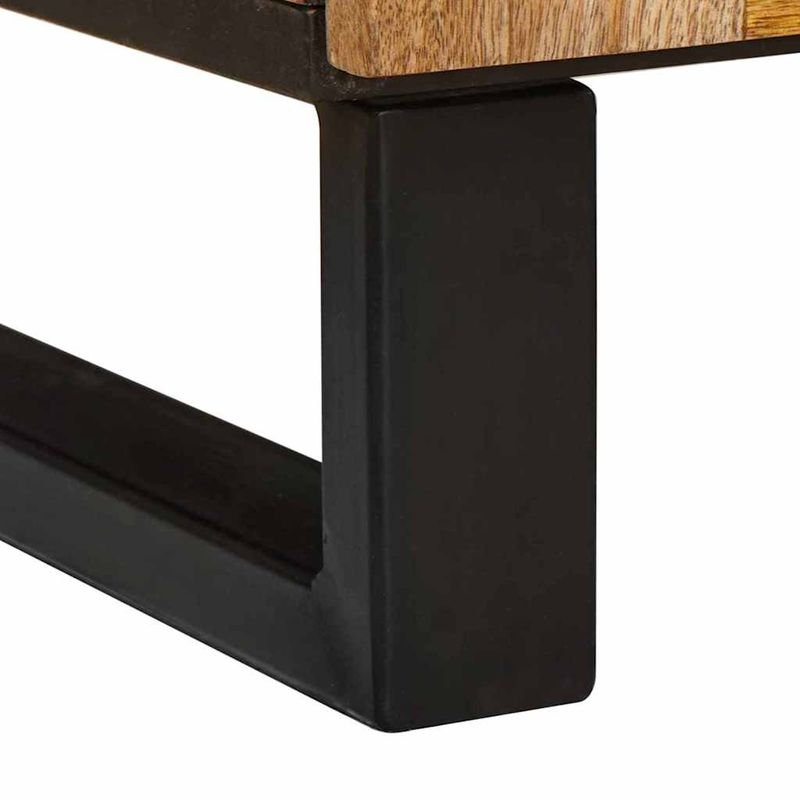 Casa si Gradina - Mobilier - Comode si corpuri - Noptiere - Dulap de noapte natural 50 x 33 x 60 cm Lemn de mango solid - Infinity.ro