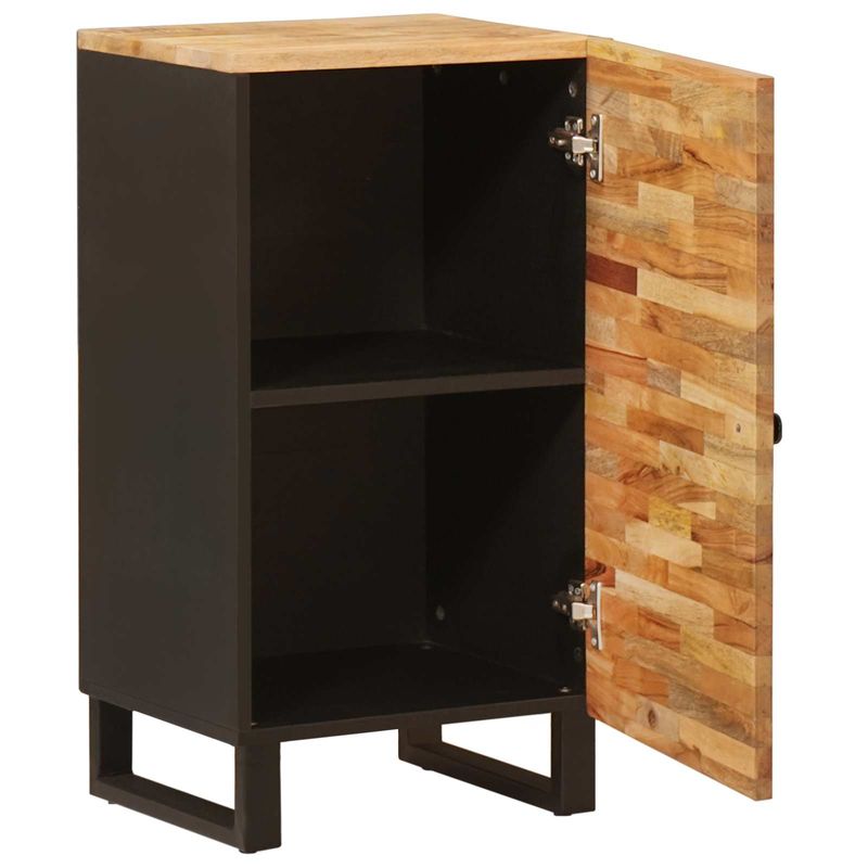 Casa si Gradina - Mobilier - Dulapuri si sifoniere - Dulapuri - Dulap lateral cu usa Maro 40 x 33,5 x 75 cm Lemn de mango solid - Infinity.ro