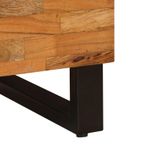 Casa si Gradina - Mobilier - Dulapuri si sifoniere - Dulapuri - Dulap lateral cu usa Maro 40 x 33,5 x 75 cm Lemn de mango solid - Infinity.ro