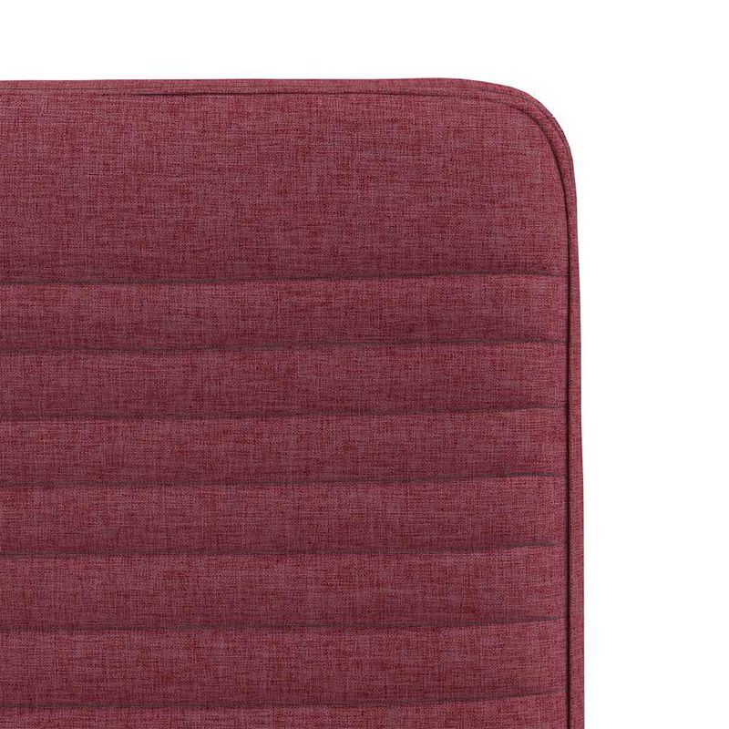 Casa si Gradina - Mobilier - Scaune si fotolii - Scaune - Scaune de bucatarie, 2 buc., rosu vin, material textil - Infinity.ro