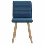 Casa si Gradina - Mobilier - Scaune si fotolii - Scaune - Scaune de bucatarie, 2 buc., albastru, textil - Infinity.ro