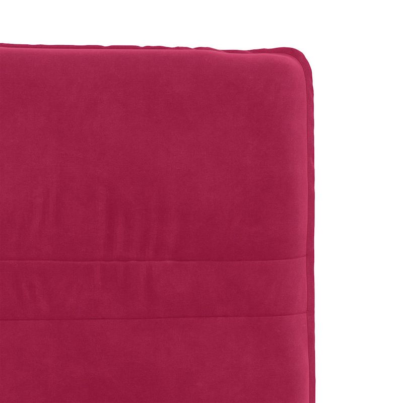 Casa si Gradina - Mobilier - Scaune si fotolii - Scaune - Scaune de bucatarie, 2 buc., rosu vin, catifea - Infinity.ro