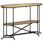 Casa si Gradina - Mobilier - Comode si corpuri - Console - Masa consola, 110x42x76 cm, lemn masiv de mango brut - Infinity.ro