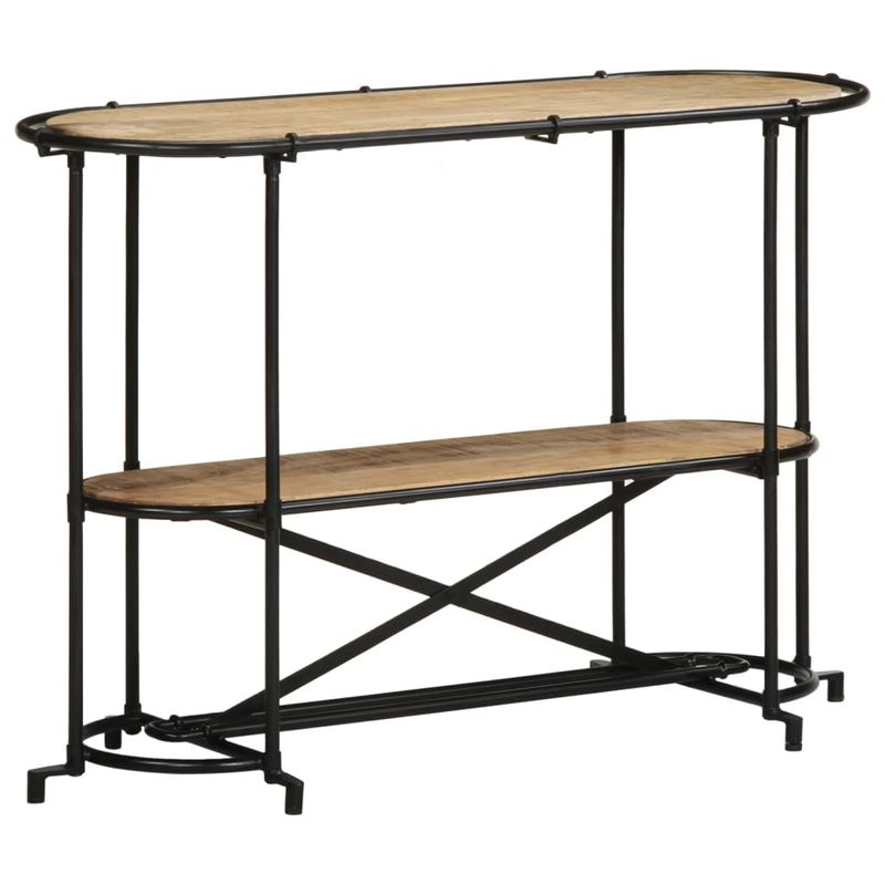 Casa si Gradina - Mobilier - Comode si corpuri - Console - Masa consola, 110x42x76 cm, lemn masiv de mango brut - Infinity.ro