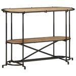 Casa si Gradina - Mobilier - Comode si corpuri - Console - Masa consola, 110x42x76 cm, lemn masiv de mango brut - Infinity.ro