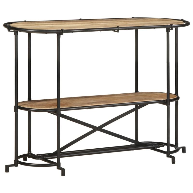 Casa si Gradina - Mobilier - Comode si corpuri - Console - Masa consola, 110x42x76 cm, lemn masiv de mango brut - Infinity.ro