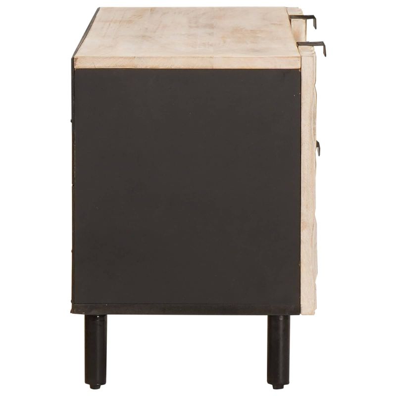 Casa si Gradina - Mobilier - Comode si corpuri - Comode - Cabinet TV cu sertar Finisaj Alb Spalat 105 x 33,5 x 46 cm - Infinity.ro