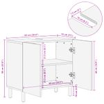 Casa si Gradina - Mobilier - Mobilier baie - Comode baie - Dulap pentru Chiuveta de Baie cu raft Alb 62 x 33 x 58 cm - Infinity.ro