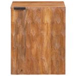 Casa si Gradina - Mobilier - Mobilier baie - Comode baie - Dulap Suspendat pentru Baie cu raft cu usa Maro 38 x 33 x 48 cm - Infinity.ro