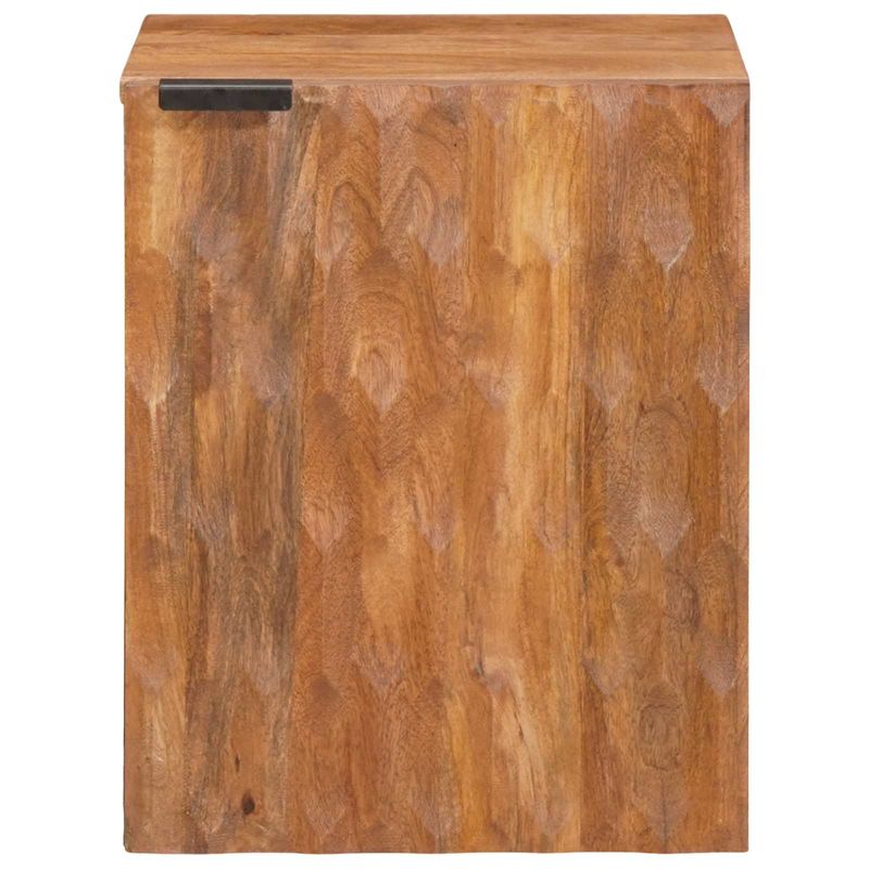 Casa si Gradina - Mobilier - Mobilier baie - Comode baie - Dulap Suspendat pentru Baie cu raft cu usa Maro 38 x 33 x 48 cm - Infinity.ro