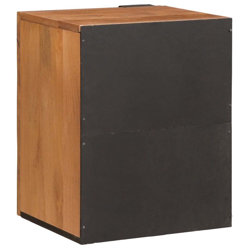Casa si Gradina - Mobilier - Mobilier baie - Comode baie - Dulap Suspendat pentru Baie cu raft cu usa Maro 38 x 33 x 48 cm - Infinity.ro