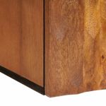 Casa si Gradina - Mobilier - Mobilier baie - Comode baie - Dulap Suspendat pentru Baie cu raft cu usa Maro 38 x 33 x 48 cm - Infinity.ro