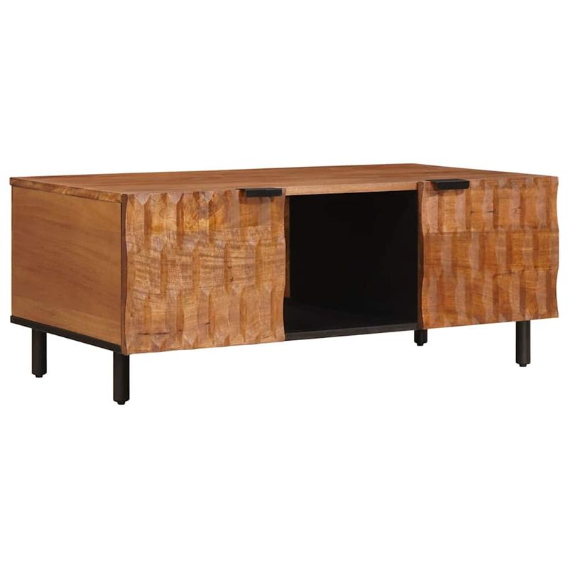 Casa si Gradina - Mobilier - Mese si birouri - Masute de cafea - Masa de cafea Maro 100 x 54 x 40 cm Lemn de mango solid - Infinity.ro