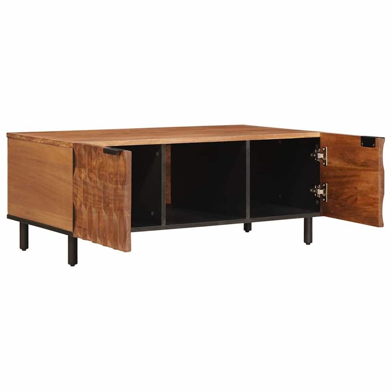 Casa si Gradina - Mobilier - Mese si birouri - Masute de cafea - Masa de cafea Maro 100 x 54 x 40 cm Lemn de mango solid - Infinity.ro