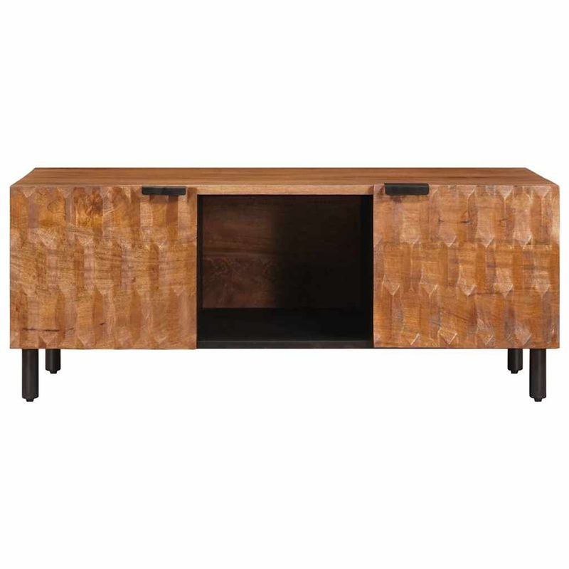 Casa si Gradina - Mobilier - Mese si birouri - Masute de cafea - Masa de cafea Maro 100 x 54 x 40 cm Lemn de mango solid - Infinity.ro