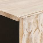 Casa si Gradina - Mobilier - Dulapuri si sifoniere - Dulapuri - Bufet Finisaj Alb Spalat 60 x 33,5 x 100 cm Lemn de mango solid - Infinity.ro