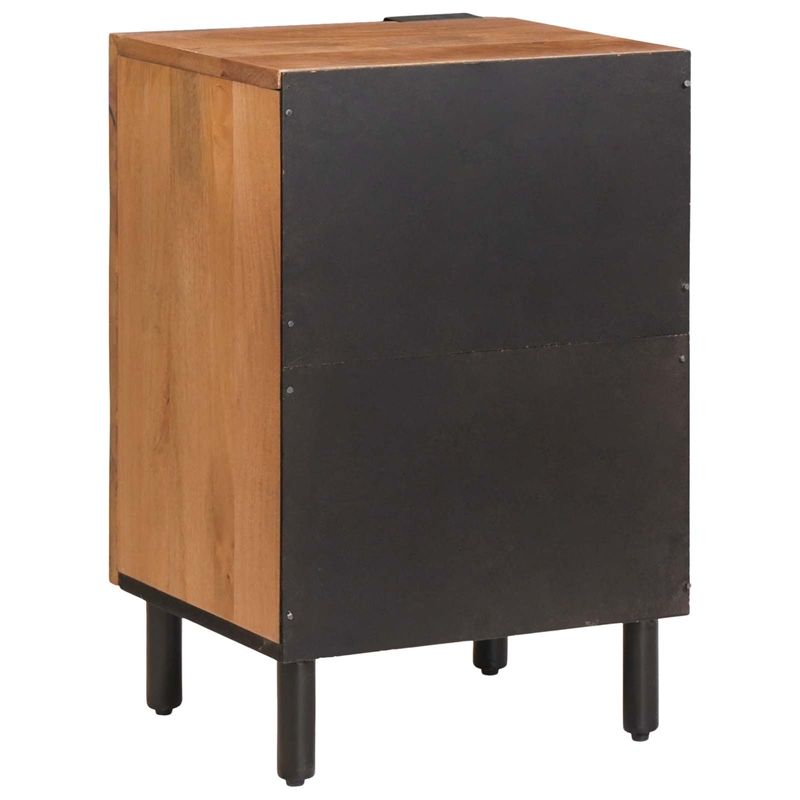 Casa si Gradina - Mobilier - Mobilier baie - Comode baie - Dulap de Baie cu raft Maro 38 x 33 x 58 cm Lemn de mango solid - Infinity.ro
