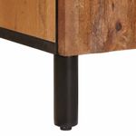 Casa si Gradina - Mobilier - Mobilier baie - Comode baie - Dulap de Baie cu raft Maro 38 x 33 x 58 cm Lemn de mango solid - Infinity.ro