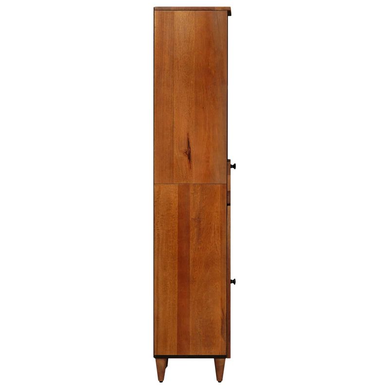 Casa si Gradina - Mobilier - Mobilier baie - Comode baie - Dulap de Baie cu sertar cu raft castan 38 x 33,5 x 160 cm - Infinity.ro