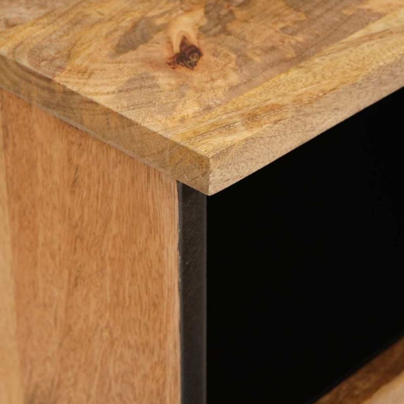 Casa si Gradina - Mobilier - Comode si corpuri - Noptiere - Dulap de noapte cu sertar 2 pcs natural 40 x 33 x 46 cm - Infinity.ro