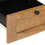 Casa si Gradina - Mobilier - Comode si corpuri - Noptiere - Dulap de noapte cu sertar 2 pcs natural 40 x 33 x 46 cm - Infinity.ro