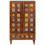 Casa si Gradina - Mobilier - Dulapuri si sifoniere - Dulapuri - Bufet cu sertar castan 60 x 33,5 x 100 cm Lemn de mango solid - Infinity.ro