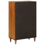Casa si Gradina - Mobilier - Dulapuri si sifoniere - Dulapuri - Bufet cu sertar castan 60 x 33,5 x 100 cm Lemn de mango solid - Infinity.ro