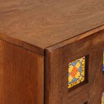 Casa si Gradina - Mobilier - Dulapuri si sifoniere - Dulapuri - Bufet cu sertar castan 60 x 33,5 x 100 cm Lemn de mango solid - Infinity.ro