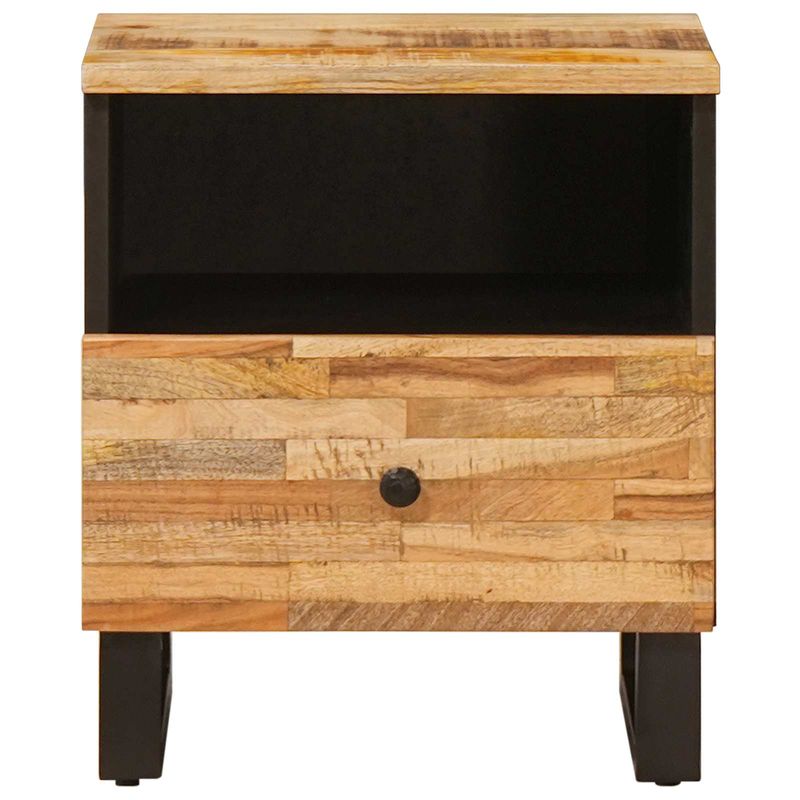 Casa si Gradina - Mobilier - Comode si corpuri - Noptiere - Dulap pentru pat Maro 40 x 33 x 46 cm Lemn de mango solid - Infinity.ro