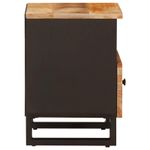 Casa si Gradina - Mobilier - Comode si corpuri - Noptiere - Dulap pentru pat Maro 40 x 33 x 46 cm Lemn de mango solid - Infinity.ro