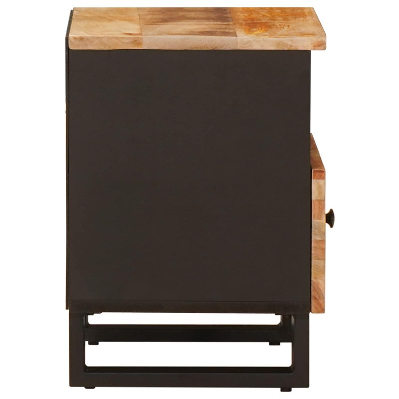 Casa si Gradina - Mobilier - Comode si corpuri - Noptiere - Dulap pentru pat Maro 40 x 33 x 46 cm Lemn de mango solid - Infinity.ro