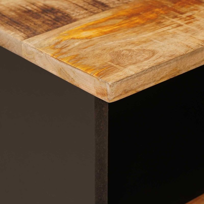 Casa si Gradina - Mobilier - Comode si corpuri - Noptiere - Dulap pentru pat Maro 40 x 33 x 46 cm Lemn de mango solid - Infinity.ro