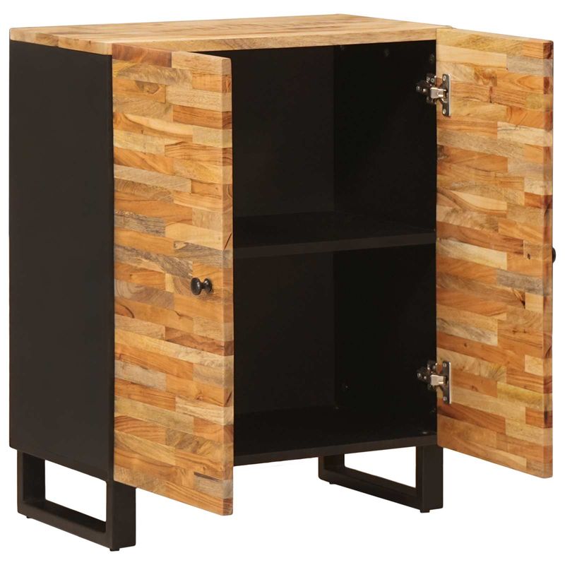 Casa si Gradina - Mobilier - Dulapuri si sifoniere - Dulapuri - Dulap de depozitare Maro 60 x 33,5 x 75 cm Lemn de mango solid - Infinity.ro