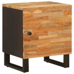 Casa si Gradina - Mobilier - Comode si corpuri - Noptiere - Dulap de noapte Maro 40 x 33,5 x 46 cm Lemn de mango solid - Infinity.ro