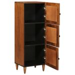 Casa si Gradina - Mobilier - Dulapuri si sifoniere - Dulapuri - Bufet cu usa castan 40 x 33,5 x 110 cm Lemn de mango solid - Infinity.ro