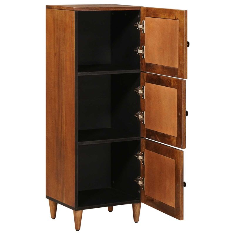 Casa si Gradina - Mobilier - Dulapuri si sifoniere - Dulapuri - Bufet cu usa castan 40 x 33,5 x 110 cm Lemn de mango solid - Infinity.ro