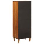 Casa si Gradina - Mobilier - Dulapuri si sifoniere - Dulapuri - Bufet cu usa castan 40 x 33,5 x 110 cm Lemn de mango solid - Infinity.ro
