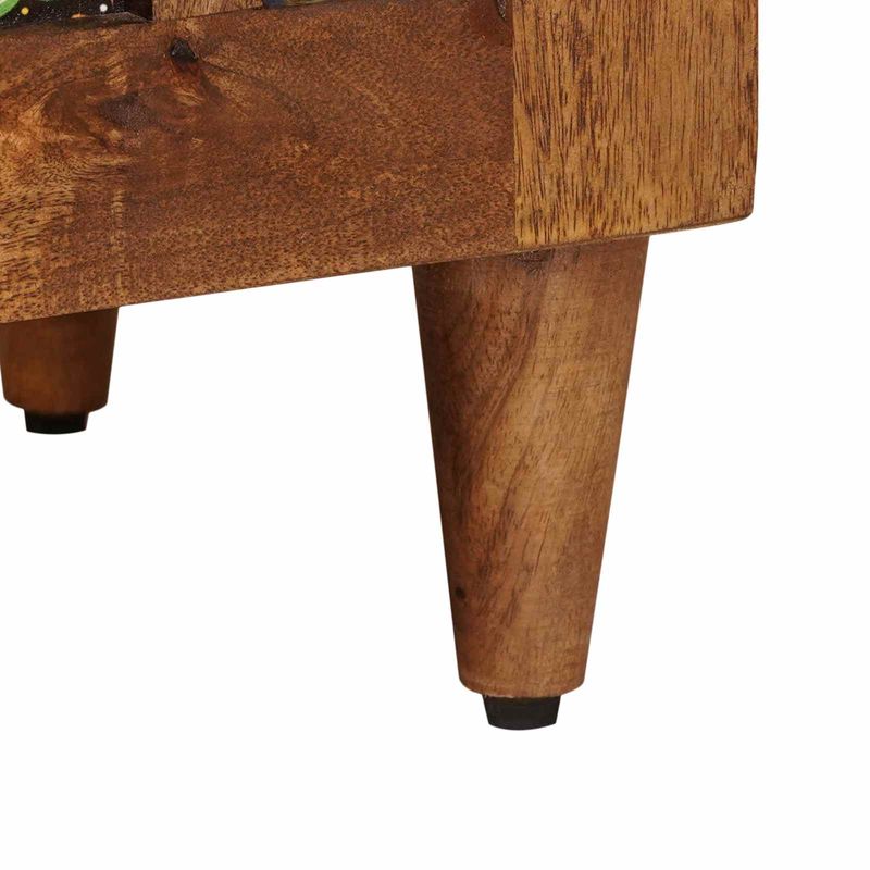 Casa si Gradina - Mobilier - Dulapuri si sifoniere - Dulapuri - Bufet cu usa castan 40 x 33,5 x 110 cm Lemn de mango solid - Infinity.ro