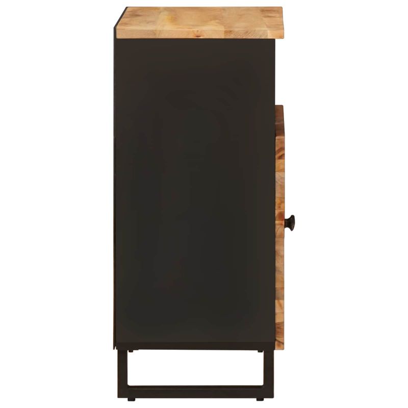 Casa si Gradina - Mobilier - Dulapuri si sifoniere - Dulapuri - Dulap lateral cu usa Maro 60 x 33,5 x 75 cm Lemn de mango solid - Infinity.ro