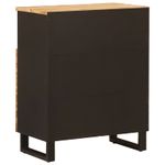 Casa si Gradina - Mobilier - Dulapuri si sifoniere - Dulapuri - Dulap lateral cu usa Maro 60 x 33,5 x 75 cm Lemn de mango solid - Infinity.ro