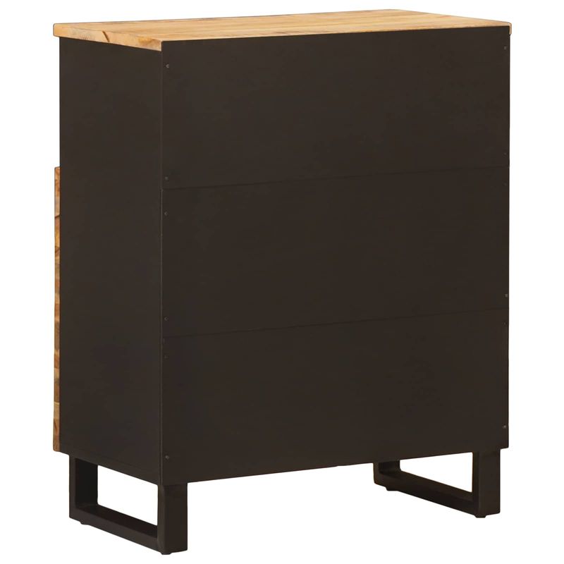 Casa si Gradina - Mobilier - Dulapuri si sifoniere - Dulapuri - Dulap lateral cu usa Maro 60 x 33,5 x 75 cm Lemn de mango solid - Infinity.ro