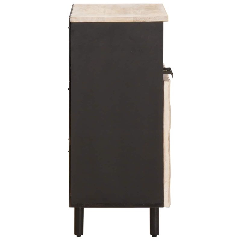 Casa si Gradina - Mobilier - Dulapuri si sifoniere - Dulapuri - Bufet Finisaj Alb Spalat 60 x 33,5 x 75 cm Lemn de mango solid - Infinity.ro