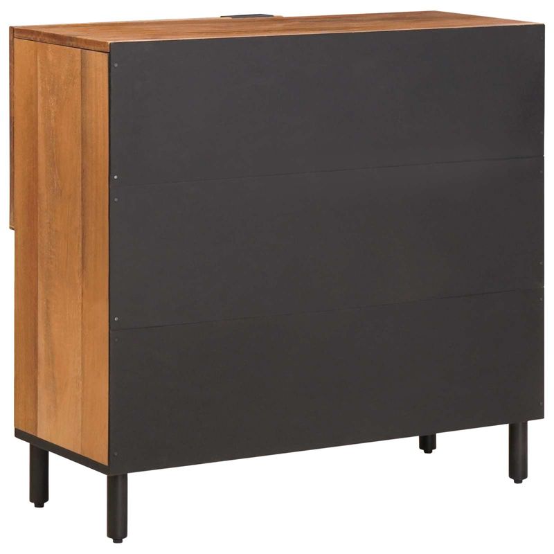 Casa si Gradina - Mobilier - Dulapuri si sifoniere - Dulapuri - Bufet Finisaj Acacia Maro 80 x 33,5 x 75 cm Lemn de mango solid - Infinity.ro