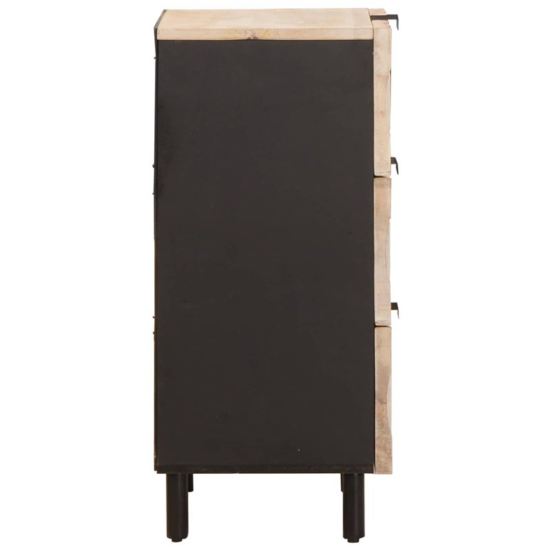 Casa si Gradina - Mobilier - Dulapuri si sifoniere - Dulapuri - Bufet Finisaj Alb Spalat 40 x 33,5 x 75 cm Lemn de mango solid - Infinity.ro