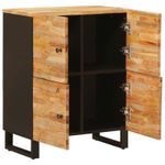 Casa si Gradina - Mobilier - Dulapuri si sifoniere - Dulapuri - Dulap lateral cu usa Maro 60 x 33,5 x 75 cm Lemn de mango solid - Infinity.ro