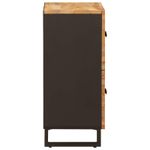 Casa si Gradina - Mobilier - Dulapuri si sifoniere - Dulapuri - Dulap lateral cu usa Maro 60 x 33,5 x 75 cm Lemn de mango solid - Infinity.ro
