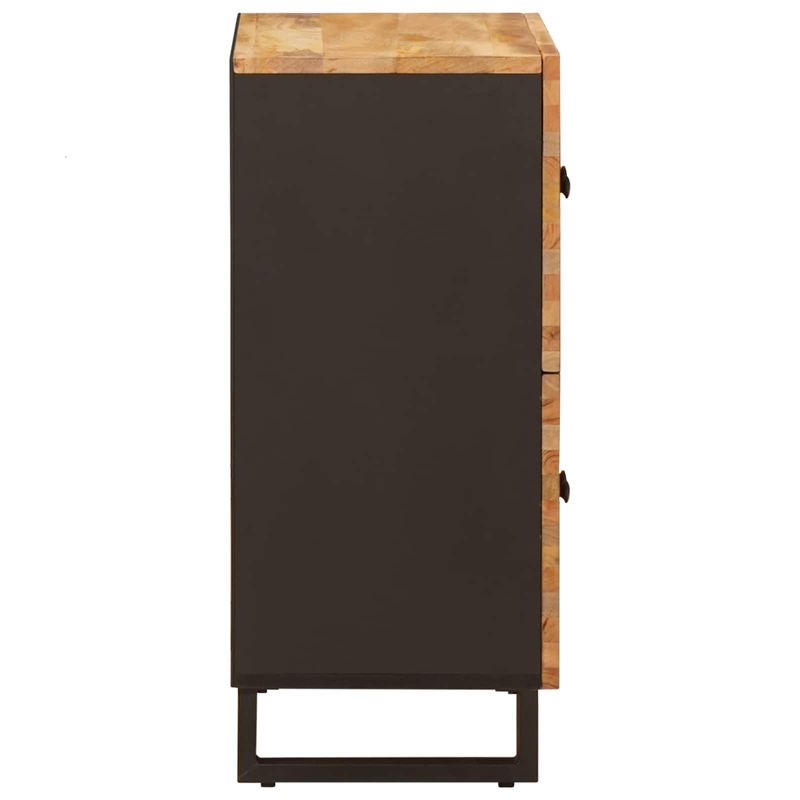 Casa si Gradina - Mobilier - Dulapuri si sifoniere - Dulapuri - Dulap lateral cu usa Maro 60 x 33,5 x 75 cm Lemn de mango solid - Infinity.ro